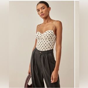 Reformation Liza Top Portofino - Size 6